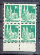 Bizone 80PF D In DEUTSCHE Gebrochen ** MNH POSTFRISCH (16241 - Nuevos