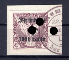 Sudetenland RUMBURG 19 Herrlich Auf  Gest. Luxusbriefstück 80EUR (T7593 - Sudetes