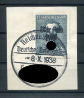 SuDETENLAND REICHENBERG 134 Herrlich Auf Gest. Luxusbriefstück 300EUR (A9277 - Sudetes