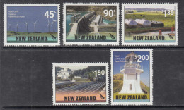 2006 New Zealand Renewable Energy Solar Thermal Lighthouses Complete Set Of 5 MNH @ BELOW FACE VALUE - Nuovi