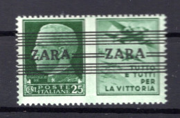 Zara 35-1/PFIV ABART ** MNH POSTFRISCH 270EUR (B4274 - Occup. Tedesca: Zara