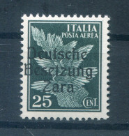 Zara 23 LUXUS ** MNH POSTFRISCH+gepr. 35EUR (T9874 - German Occ.: Zara