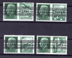 Zara 35/1-4 Tadellos * MH 120EUR (T9949 - Occ. Allemande: Zara