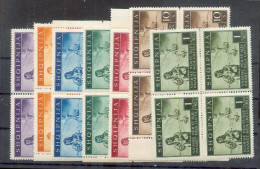 Albanien 16/21 Viererblock ** MNH POSTFRISCH 400EUR (16236 - Deutsche Bes.: Albanien