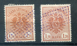 Elsass STEUERMARKE 1,20 In Farben Gest. (78583 - Otros & Sin Clasificación