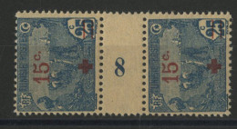 N° 60 Paire Neuve ** (MNH) Avec Millésime "8" Cote 53 € TB - Unused Stamps