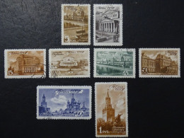 Sowjetunion Mi 1056-1063 , Sc 1059-1066 , Ansichten Von Moskau , Gestempelt - Used Stamps