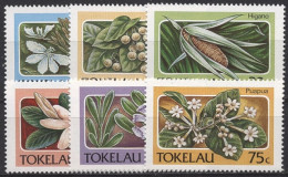 Tokelau 1987 Pflanzen, Blumen 136/41 Postfrisch - Tokelau
