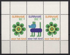 Surinam 1973 Voor Het Kind Block 13 Postfrisch (C22566) - Suriname