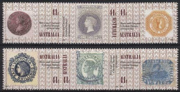 Australien 1990 150 Jahre Briefmarken Marken Der Kolonialzeit 1203/08 Postfrisch - Nuovi