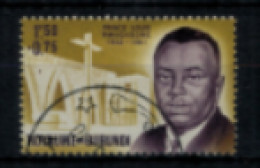 Burundi - "Surtaxe Au Profit De La Construction Du Stade "Prince Louis" : Portrait Et Monument" - Oblitéré N° 45 De 1962 - Used Stamps