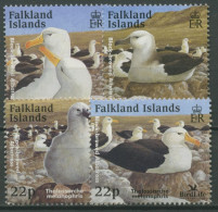 Falkland 2003 Naturschutz Schwarzbrauenalbatros 886/89 A Postfrisch - Falklandinseln