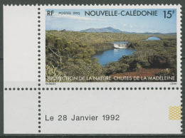 Neukaledonien 1992 Naturschutz Madeleine-Wasserfall 929 A Ecke Postfrisch - Unused Stamps