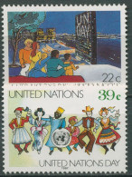 UNO New York 1987 Tag Der Vereinten Nationen 540/41 Postfrisch - Nuovi