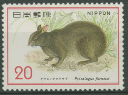 Japan 1974 Naturschutz Tiere Kaninchen 1218 Postfrisch - Neufs
