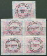 Zypern 1989 Schiff Satz 0,05/0,07/0,15/0,18/0,20, ATM 1.1.2 S1 Gestempelt - Unused Stamps