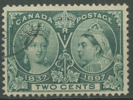Kanada 1897 60. Thronjubiläum Königin Viktorias 2 Cents, 40 Gestempelt - Gebraucht