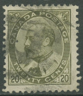 Kanada 1903 König Edward VII. 20 Cents, 82 A Gestempelt - Gebruikt