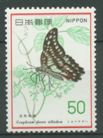 Japan 1977 Naturschutz Tiere Insekten Falter 1318 Postfrisch - Ungebraucht