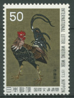 Japan 1973 Internat. Briefwoche Hahn Gemälde 1189 Postfrisch - Nuevos