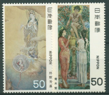 Japan 1979 Moderne Kunst Gemälde 1389/90 Postfrisch - Ungebraucht