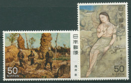 Japan 1979 Moderne Kunst Gemälde 1409/10 Postfrisch - Unused Stamps