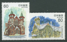 Japan 1982 Westliche Architektur Bauwerke 1498/99 Postfrisch - Neufs