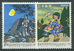 Japan 1979 Lieder Noten 1401/02 Postfrisch - Neufs