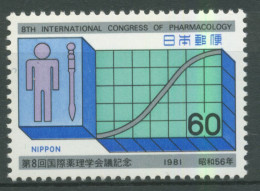 Japan 1981 Medizin Pharmakologie 1476 Postfrisch - Ungebraucht