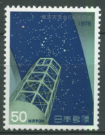 Japan 1978 Observatorium Teleskop 1371 Postfrisch - Nuovi