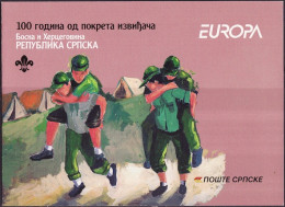 Bosnie Herzégovine Adm Serbe - Bosnia - Bosnien Carnet 2007 Y&T N°C364 - Michel N°MH10 - EUROPA - Vierge - Bosnie-Herzegovine
