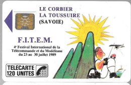 CARTE²°-PUBLIC-F81-120U-SC4On-FITEM 89-N° Série Pe105967-Utilisé-TBE/LUXE/TRES RARE - 1991