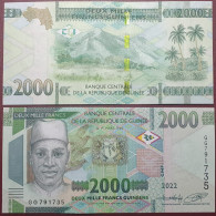 Guinea 2000 Francs, 2022 P-49b - Guinee