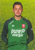 Fußball-Autogrammkarte AK Nick Hengelman FC Twente Enschede 17-18 OFC Glanerbrug Vitesse Arnhem Go Ahead Eagles Deventer - Autografi