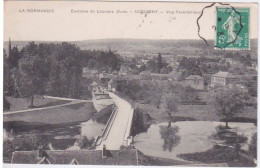 27 - EURE -  ACQUIGNY - ENVIRONS DE LOUVIERS - VUE PANORAMIQUE  1909 - Acquigny