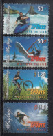 2007 Norfolk Island Adventure Sports Surfing Cycling Kayaking Complete Set Of 4 MNH - Norfolk Island