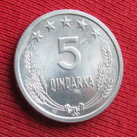 Albania 5 Qindarka 1969 Albanie Albanië  UNC ºº - Albanië