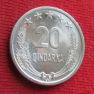 Albania 20 Qindarka 1969 Albanie Albanië  UNC ºº - Albanië