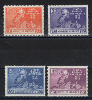 Nouvelles Hebrides - YV 136 à 139 N** Luxe Complete Cote 16 Euros - Unused Stamps