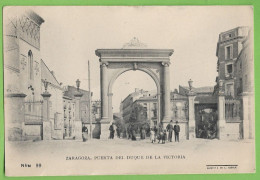 Zaragoza - Puerta Del Duque De La Victoria - Aragón - España - Zaragoza