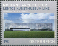 AUSTRIA - 2023 - STAMP MNH ** - Modern Architecture - Lentos Art Museum Linz - Neufs