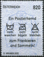 AUSTRIA - 2022 - STAMP MNH ** - Shirt Of Postal Clerk - Neufs