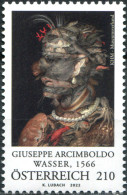 AUSTRIA - 2022 - STAMP MNH ** - "Water" (1566), By Giuseppe Arcimboldo - Neufs