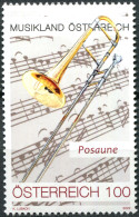 AUSTRIA - 2022 - STAMP MNH ** - Musical Instruments. Trombone - Neufs