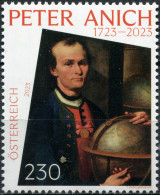 AUSTRIA - 2023 - STAMP MNH ** - 300 Anniversary Of The Birth Of Peter Anich - Neufs