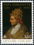 VATICAN - 2022 - STAMP MNH ** - 500 Years Of The Election Of Pope Adrian VI - Ongebruikt