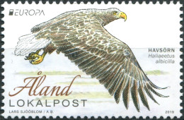 ÅLAND ISLANDS - 2019 - STAMP MNH ** - White-Tailed Eagle (Haliaeetus Albicilla) - Aland