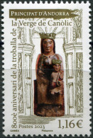 ANDORRA [FR.] - 2023 - STAMP MNH ** - Apparition Of The Virgin Of Canòlich - Nuevos