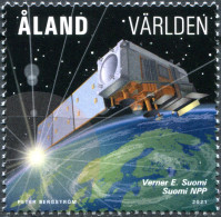 ÅLAND ISLANDS - 2021 - STAMP MNH ** - Weather Satellite - Aland