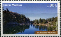 ANDORRA [FR.] - 2023 - STAMP MNH ** - View Of Lake Moreno - Neufs